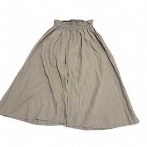 Charlotte Russe Elegant Tan Women's Pants M Medium Linen Pants Bottoms Stretchy